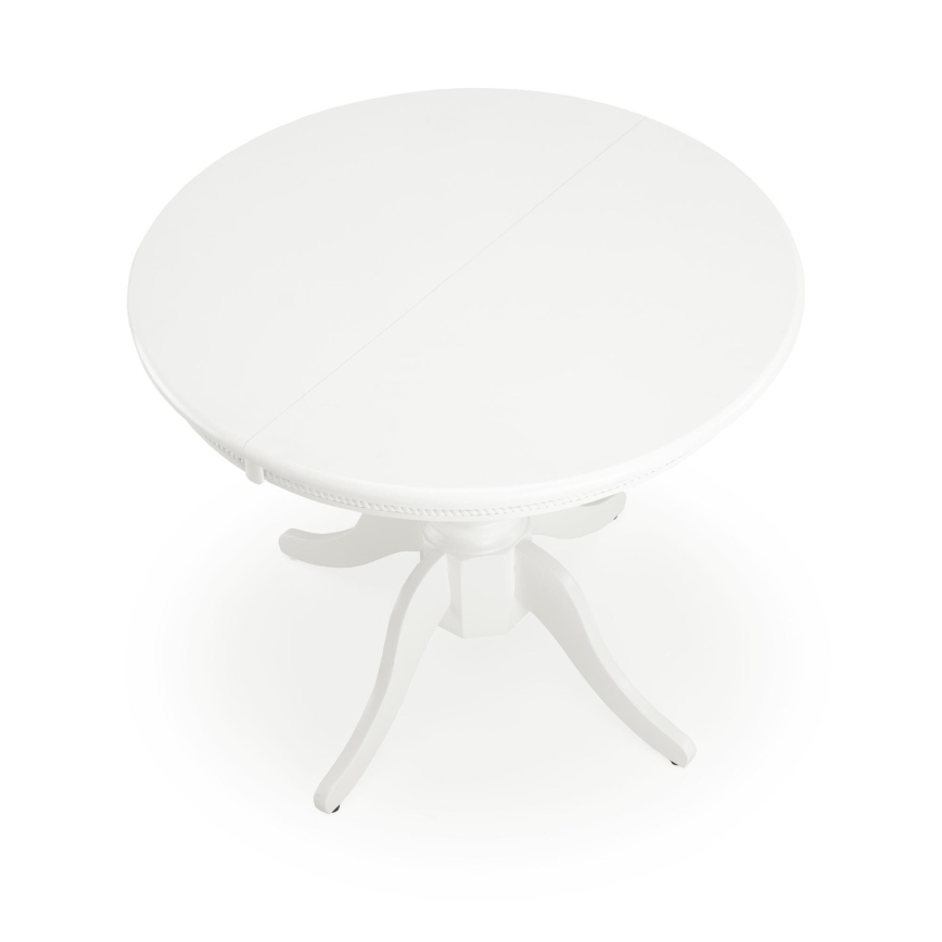 Opklapbare eettafel WILLIAM 75x124 cm wit