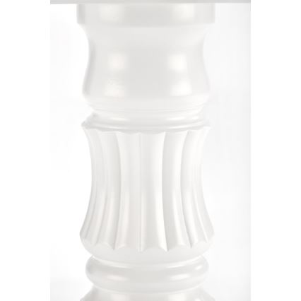 Opklapbare eettafel WILLIAM 75x124 cm wit
