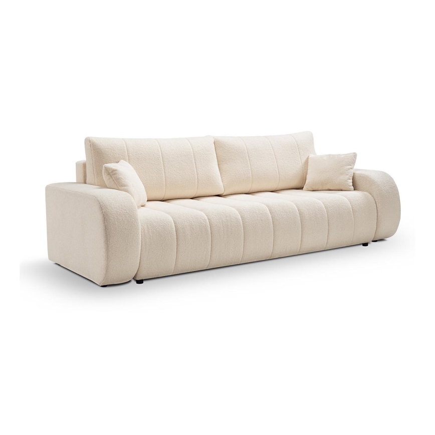 Opklapbare tweezitsbank DESIO beige