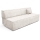 Opklapbare tweezitsbank met een opslagruimte TERAMO beige
