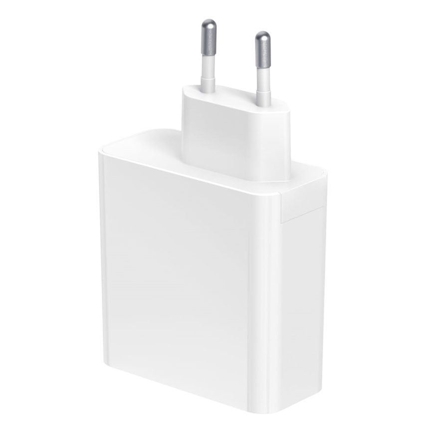 Oplaad Adapter 2xUSB-A + 1xUSB-C Power Delivery 65W/230V wit