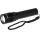 Oplaadbare aluminium LED-zaklamp LED/3W/2000 mAh IPX4 zwart