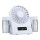 Oplaadbare bureauventilator met mistfunctie 3,7V 1200 mAh