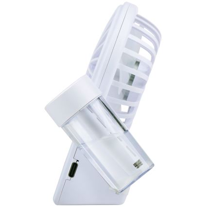 Oplaadbare bureauventilator met mistfunctie 3,7V 1200 mAh