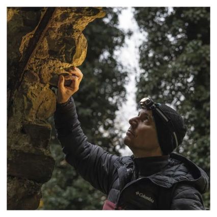 Oplaadbare LED-hoofdlamp, USB, 1200 mAh