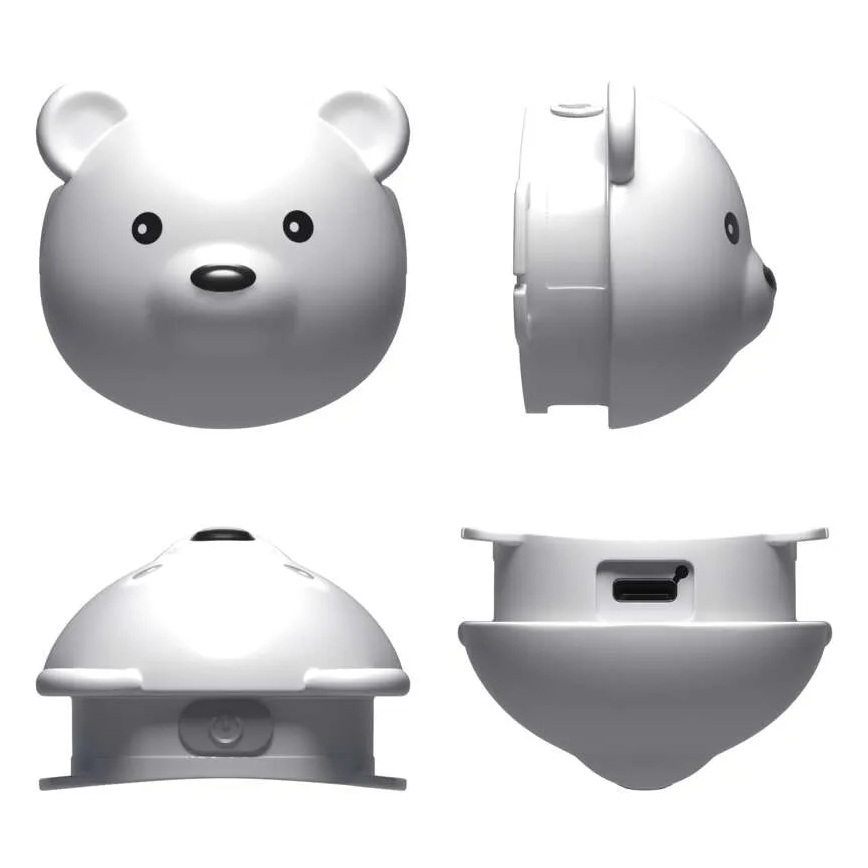 Oplaadbare LED-hoofdlamp (USB), 500 mAh — beer