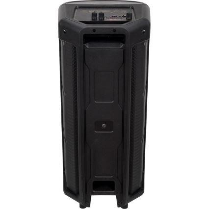 LED RGB Oplaadbare speaker met microfoon 600W/2400 mAh + afstandsbediening