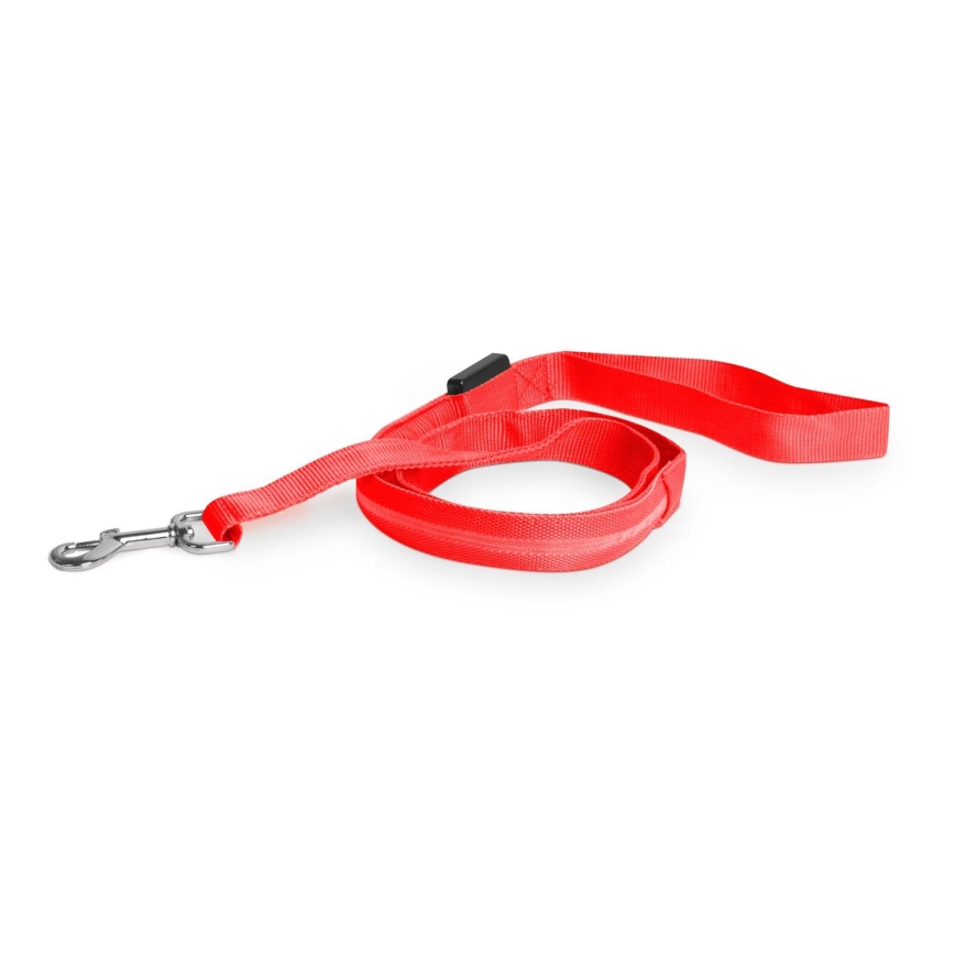 Oplaadbare LED Riem 120 cm 2xCR2032/5V/40 mAh rood