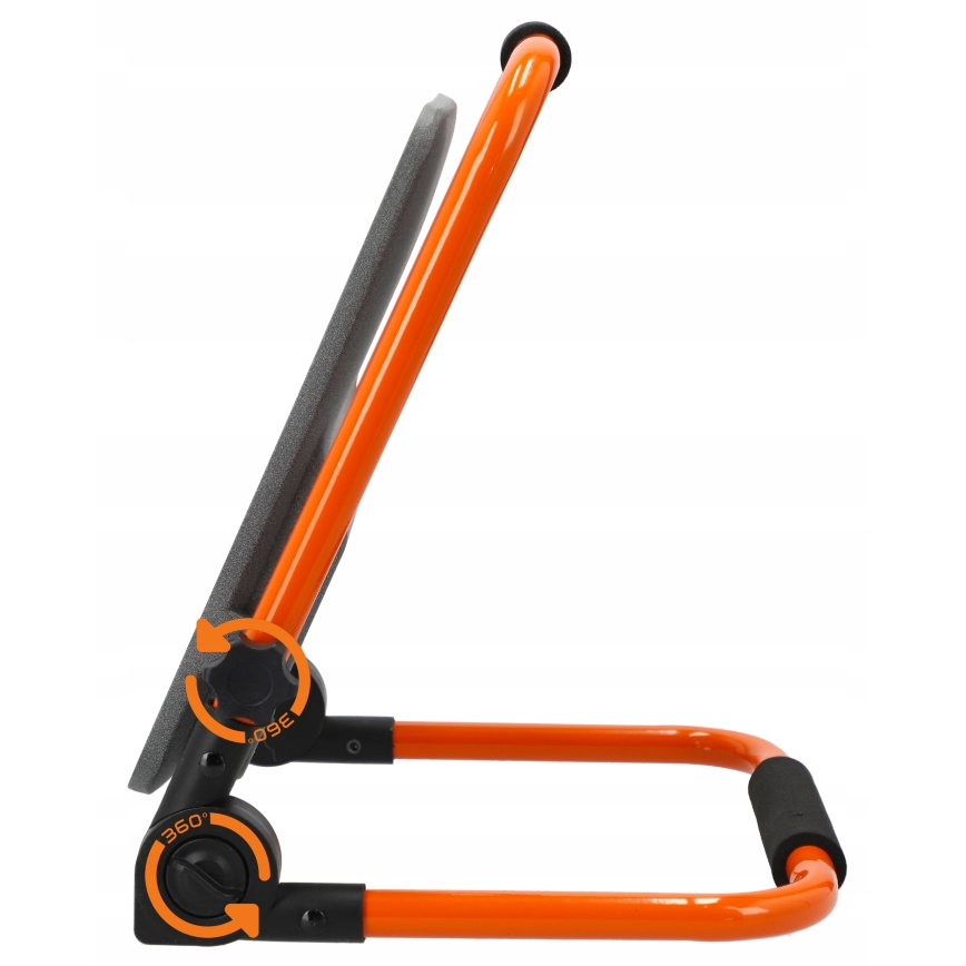 Oplaadbare LED-schijnwerper met statief LED/100W/3,2V 4500K 15000 mAh IP65 oranje