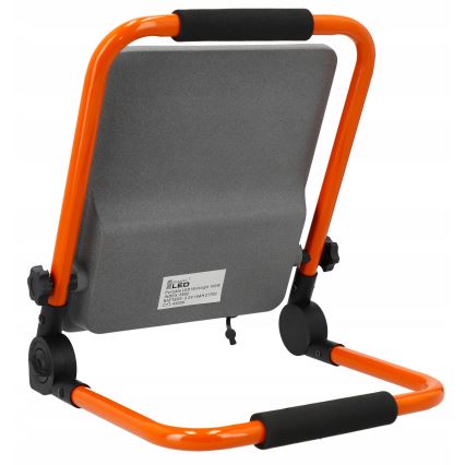 Oplaadbare LED-schijnwerper met statief LED/100W/3,2V 4500K 15000 mAh IP65 oranje