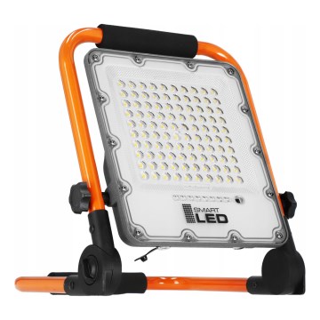 Oplaadbare LED-schijnwerper met statief LED/50W/3,2V 4500K 5000 mAh IP65 oranje