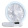 Oplaadbare LED-tafelventilator 3,7V 1200 mAh