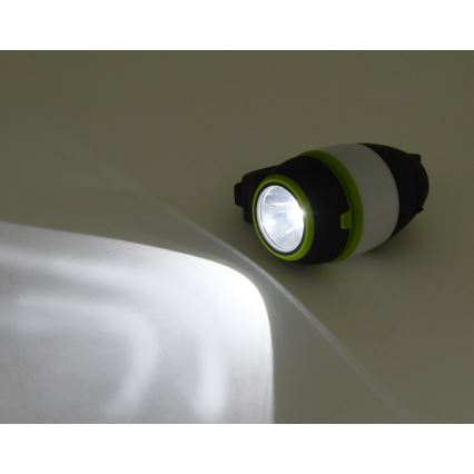 Oplaadbare LED-zaklamp met powerbankfunctie 3W/1500mAh