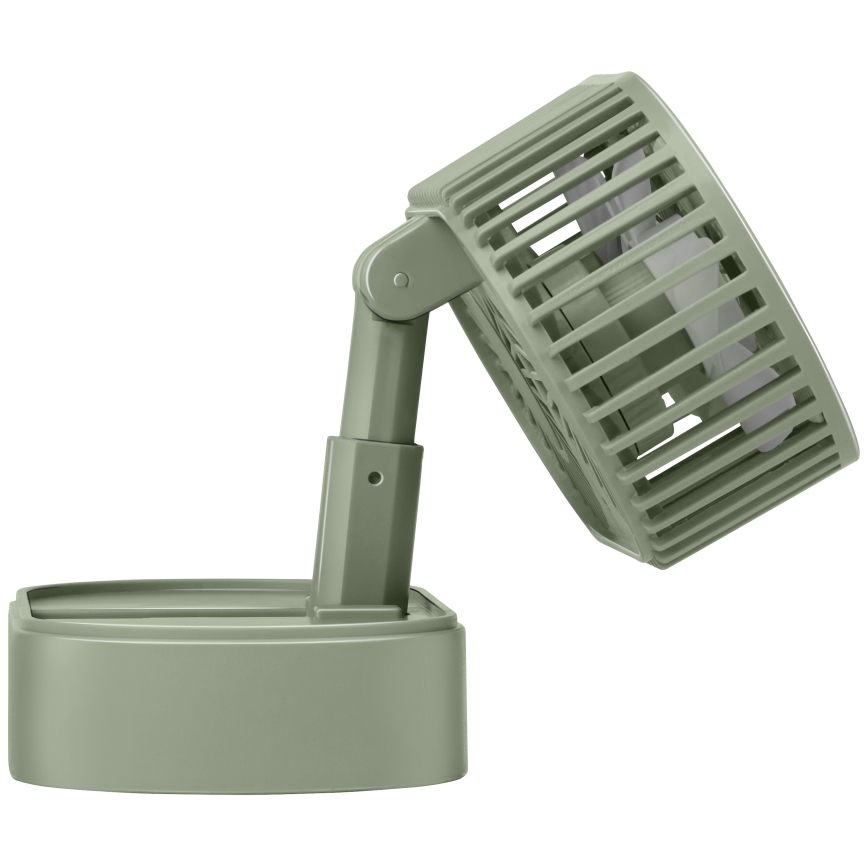 Oplaadbare tafelventilator 3,7 V 1200 mAh groen