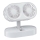 Oplaadbare tafelventilator 3,7 V, 1200 mAh, wit