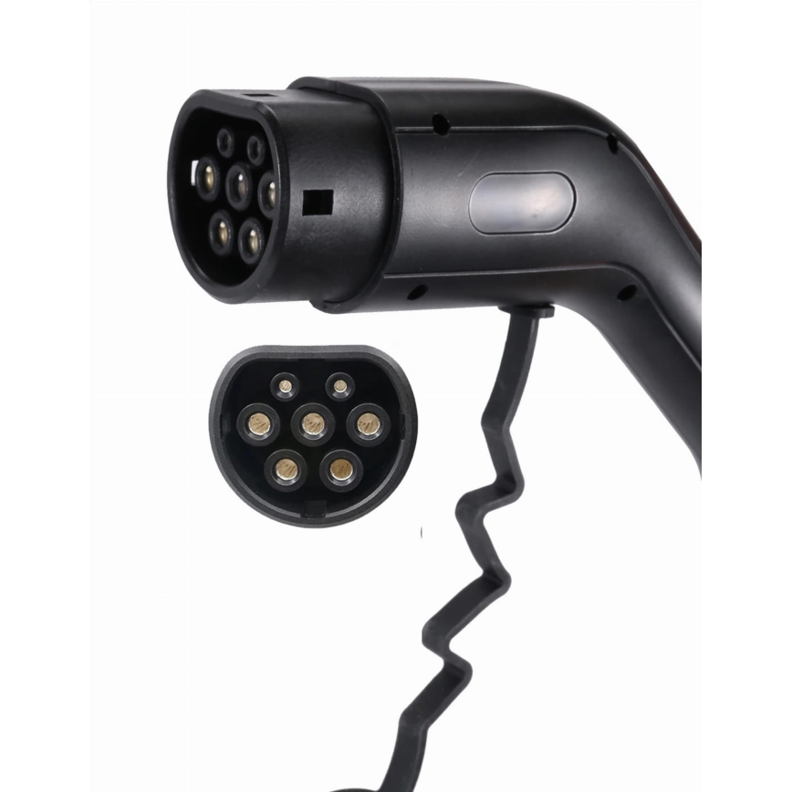 Reislaadstation voor elektrische auto's EV/PHEV AC Type 2 16A/400V 22kW IP55 7m + adapter 230V 3,7kW + Etui