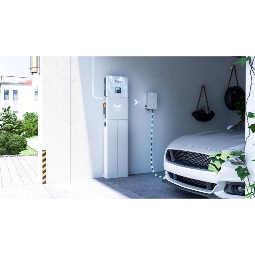 Oplaadstation voor elektrische auto's SolaX Power 22kW/400V/32A IP65 Wi-Fi