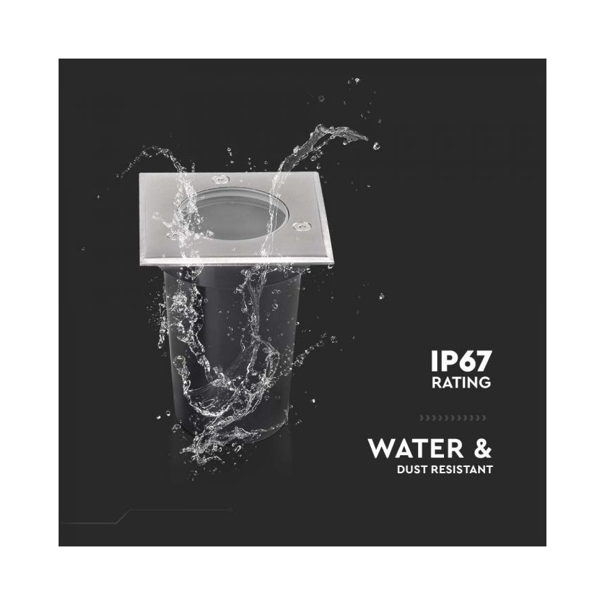 Oprit verlichting voor buiten 1xGU10/35W/230V IP67