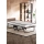 Opvouwbaar metalen eenpersoonsbed HERON 80x190 cm, wit, draagvermogen 120 kg