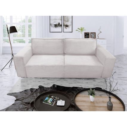 Opvouwbare bank met een opslagruimte RONDA beige