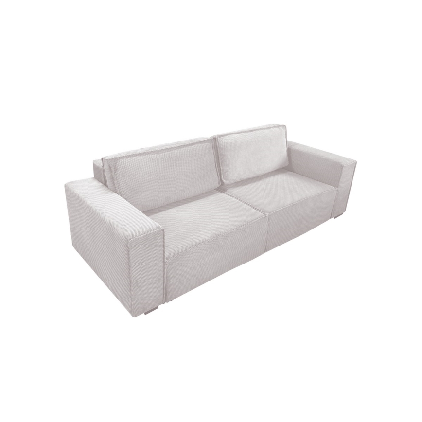 Opvouwbare bank met een opslagruimte RONDA beige