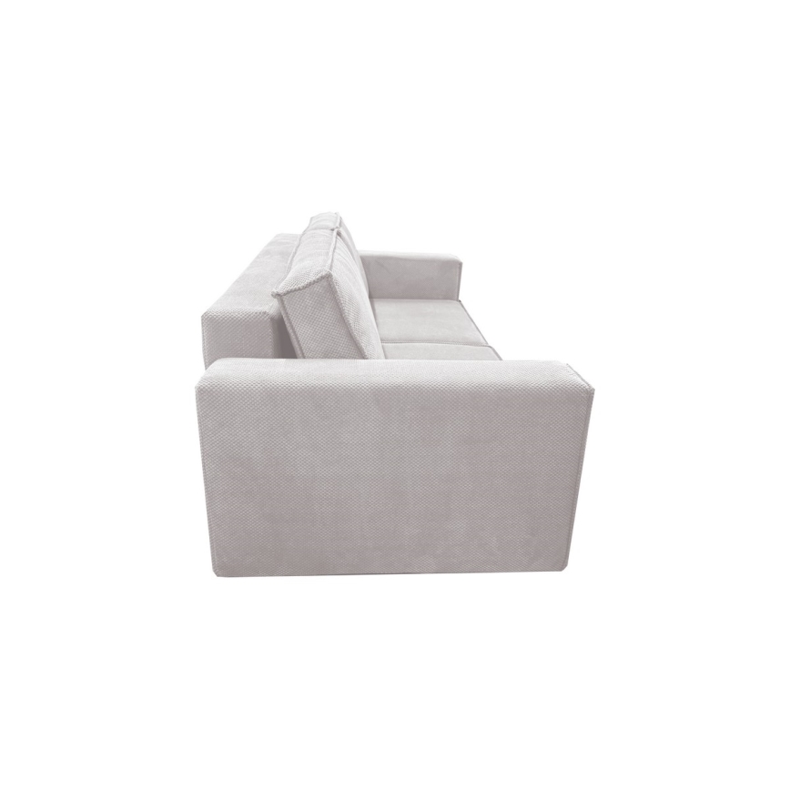 Opvouwbare bank met een opslagruimte RONDA beige