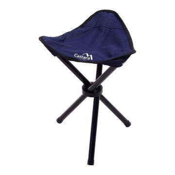 Opvouwbare campingstoel blauw