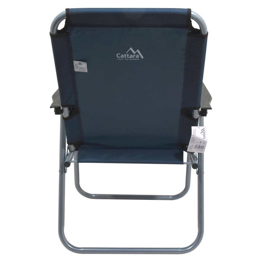 Opvouwbare campingstoel blauw