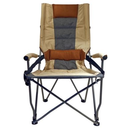 Opvouwbare campingstoel bruin