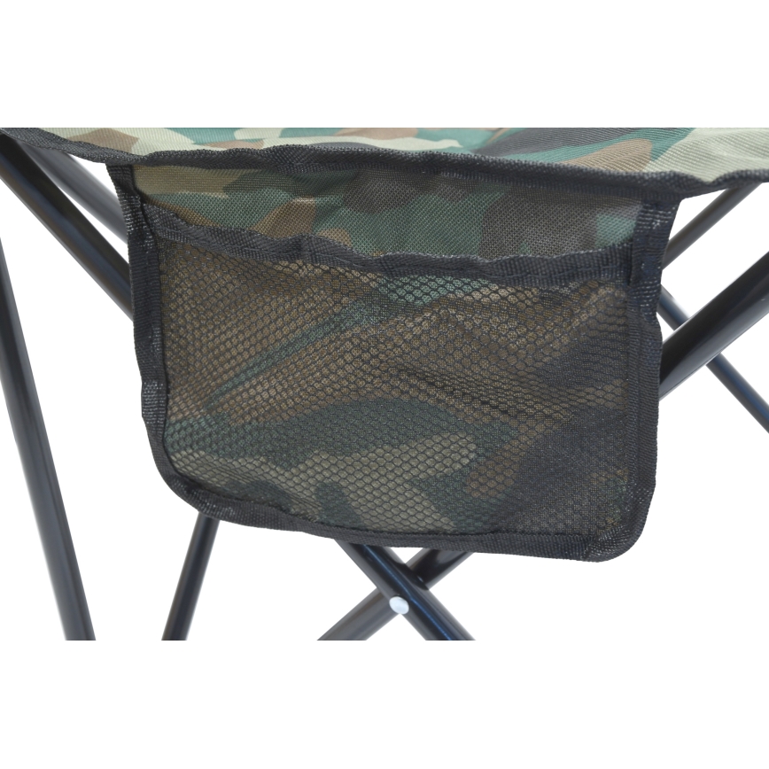 Opvouwbare campingstoel camouflage