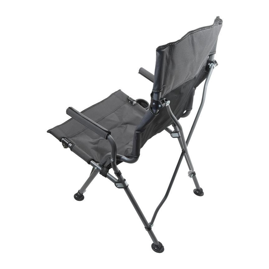Opvouwbare campingstoel grijs