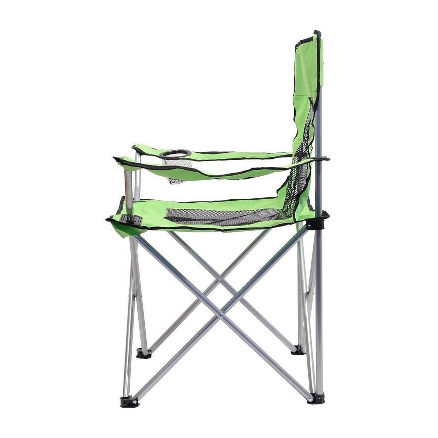 Opvouwbare campingstoel groen