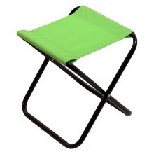Opvouwbare campingstoel groen/zwart