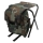 Opvouwbare campingstoel met rugzak camouflage