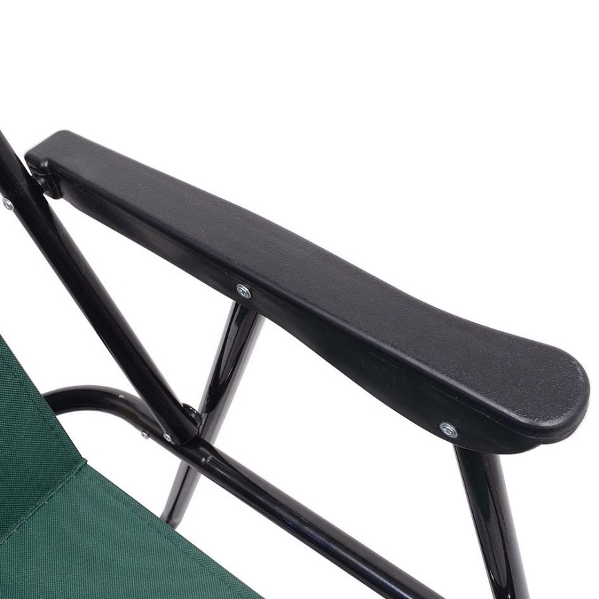 Opvouwbare campingstoel groen