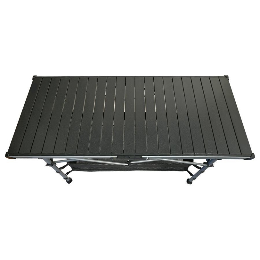 Opvouwbare kampeertafel 123x55cm antraciet