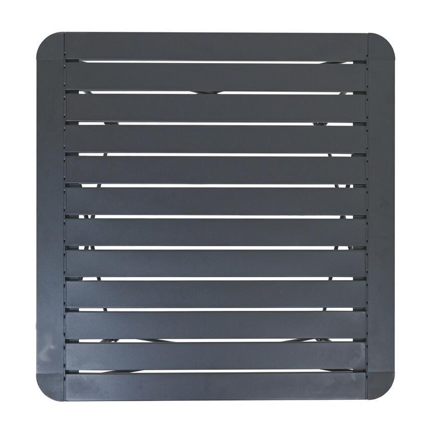Opvouwbare kampeertafel 70x70cm antraciet
