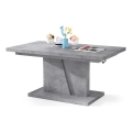 Opvouwbare salontafel met hefdak NINO grijs