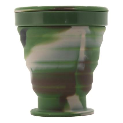 Opvouwbare siliconen beker 200 ml