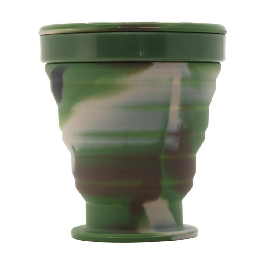 Opvouwbare siliconen beker 200 ml