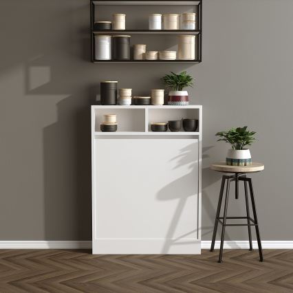 Opvouwbare tafel BRACKED 96x70 cm wit
