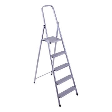 Opvouwbare trapladder 5 stappen 180x51 cm