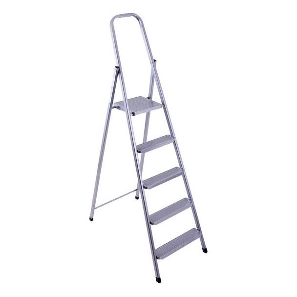 Opvouwbare trapladder 5 stappen 180x51 cm
