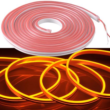 Oranje LED Strip NEON 5 m LED/27W/12V IP65