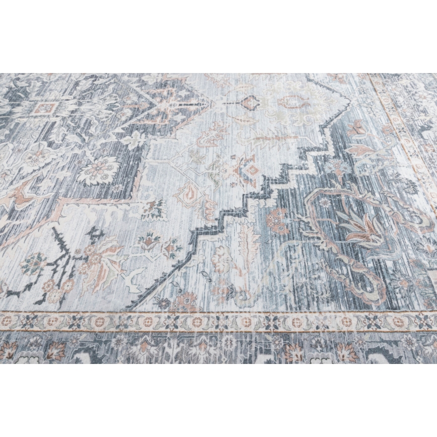 Oriëntaals vloerkleed DOVE-VINTAGE 120x170 cm 2600 g/m2 grijs