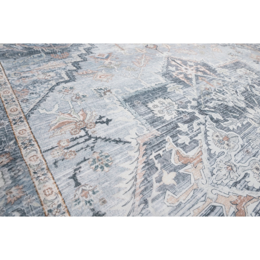 Oriëntaals vloerkleed DOVE-VINTAGE 160x220 cm 2600 g/m2 grijs