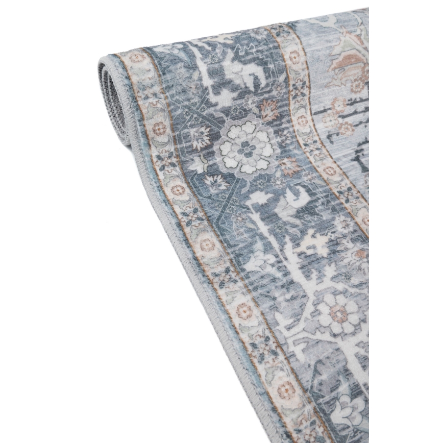 Oriëntaals vloerkleed DOVE-VINTAGE 160x220 cm 2600 g/m2 grijs