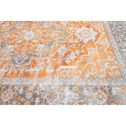 Oriëntaals vloerkleed DOVE-VINTAGE 160x220 cm 2600 g/m2 oranje