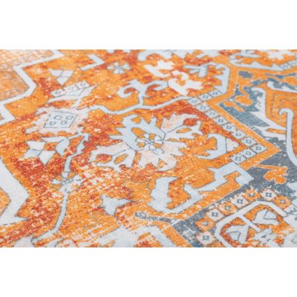 Oriëntaals vloerkleed DOVE-VINTAGE 160x220 cm 2600 g/m2 oranje