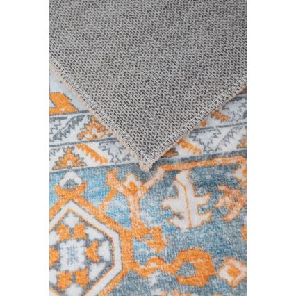 Oriëntaals vloerkleed DOVE-VINTAGE 160x220 cm 2600 g/m2 oranje